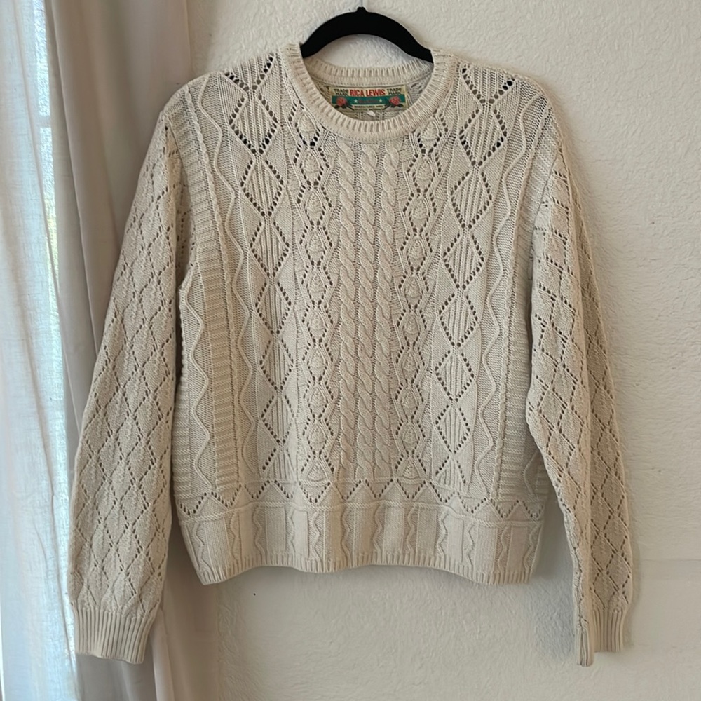 Vintage Cream Sweater